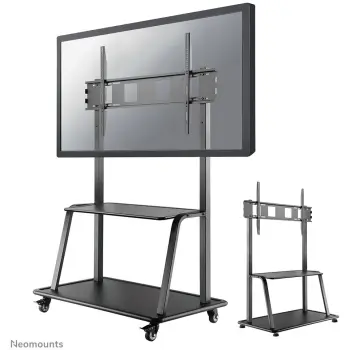 Karrocë TV Neomounts NS-M4000BLACK, 60-105", rregullim lartësie, 150 kg, e zezë