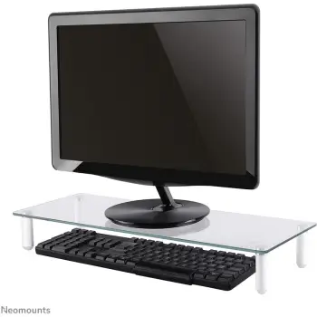 Ngritës monitori/laptopi Newstar NSMONITOR10, universal, xham, 25 kg, i zi