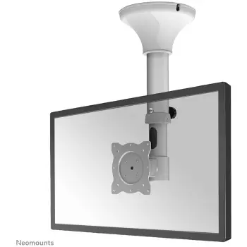 Mbajtës tavani për monitor/TV Neomounts FPMA-C025SILVER, 10-30 inç, rrotullues, argjend