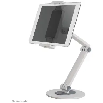Mbajtës & Ftohës për Laptop 4.7″–12.9″ tablets / Neomounts desk stand DS15-550WH1 , supports up to 1 kg – Bardhë