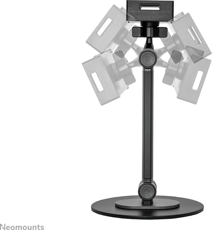 Mbajtës tavoline tabletë/celular Neomounts DS15-540BL1, universal, rrotullim 360°, i zi - 11