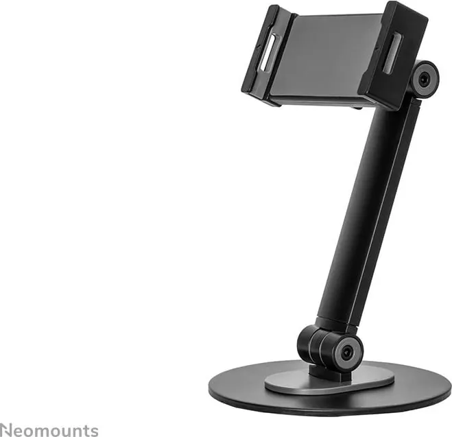 Mbajtës tavoline tabletë/celular Neomounts DS15-540BL1, universal, rrotullim 360°, i zi - 8