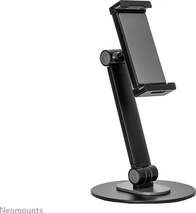 Mbajtës tavoline tabletë/celular Neomounts DS15-540BL1, universal, rrotullim 360°, i zi - 10