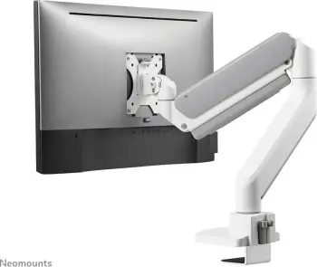 Krah monitori Neomounts DS70-450WH1, gas spring, Topfix, 17-42 inç, 15 kg, i bardhë