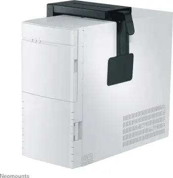 Mbajtës tavoline për kasë kompjuteri NEWSTAR CPU-D100BLACK, Çelik, i zi