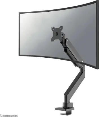 Mbajtës tavoline Neomounts NM-D775BLACKPLUS, për ekrane të lakuara, 49", i zi