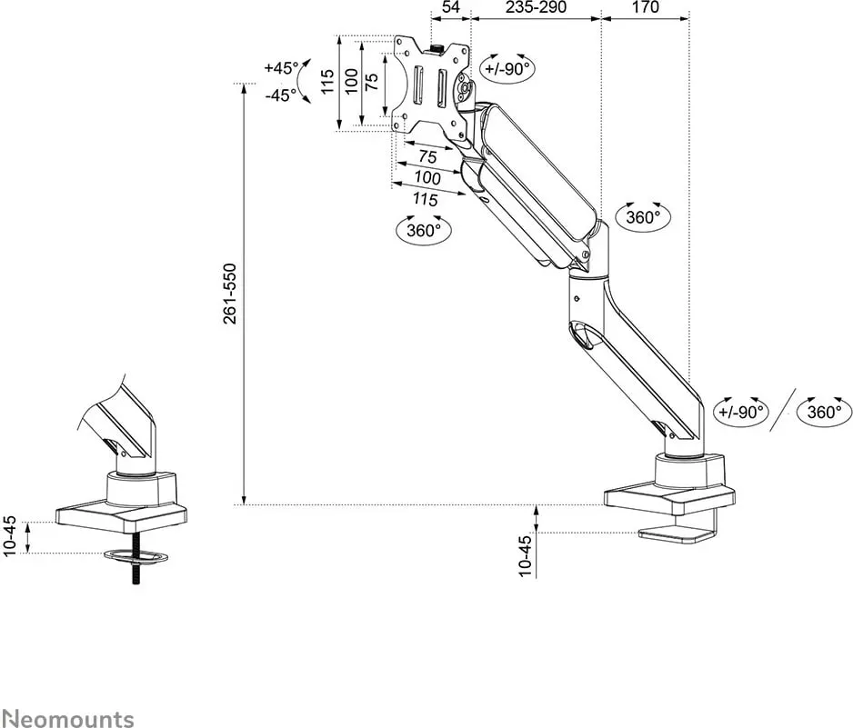 Mbajtëse WLAN Ubiquiti UACC-U7-Pro-Wall-FM, U7-Pro-Wall, e bardhë - 10