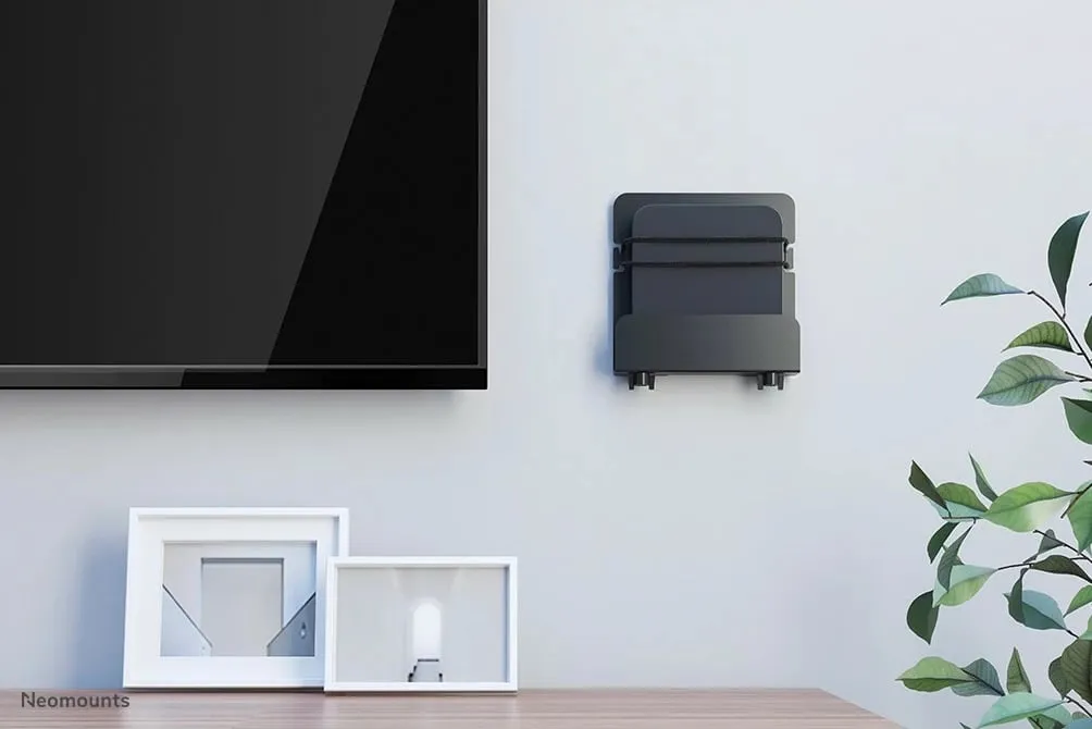 Mbajtës media player Neomounts, Universal, i zi - 10