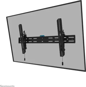Mbajtës muri për TV Neomounts WL35S-850BL18, 2.18 m (86"), 100 x 100 mm, 800 x 400 mm, 0 - 12°, Çelik, E zezë