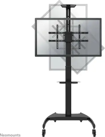 Karrocë TV Neomounts PLASMA-M1900E, 37-70 inç, rrotulluese, e zezë