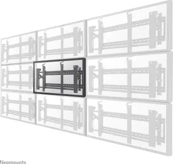Mbajtës muri për videowall Newstar LED-VW2000BLACK, 32-75 inç, pop-out, 70 kg, i zi
