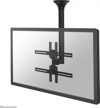 Mbajtës tavani për TV/monitor Newstar FPMA-C400BLACK, 32-60 inç, rregullim lartësie, ngjyrë e zezë