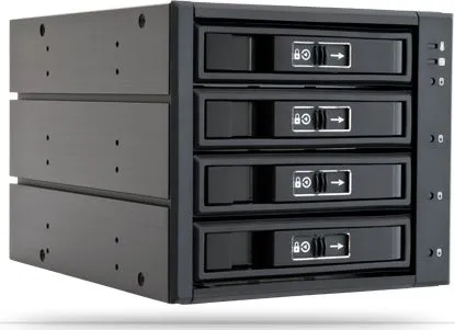 Kasë për disqe Chieftec, 4x 3.5" SATA/SAS (CBP-3141SAS) - 1