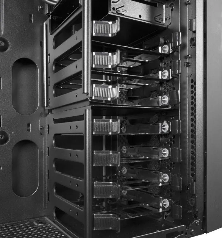 Kasë Chieftec Mesh CW-01B-OP, Midi Tower - 7