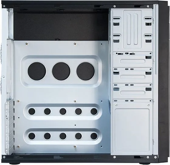 Kasë Chieftec HQ-01B-350S8, Mini Tower - 5