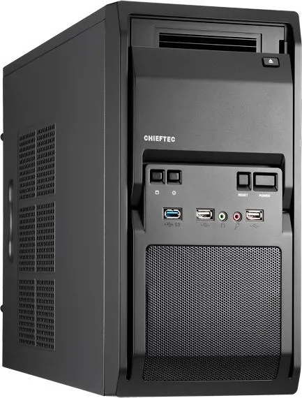Kasë Chieftec LT-01B-350S8, Mini Tower - 4