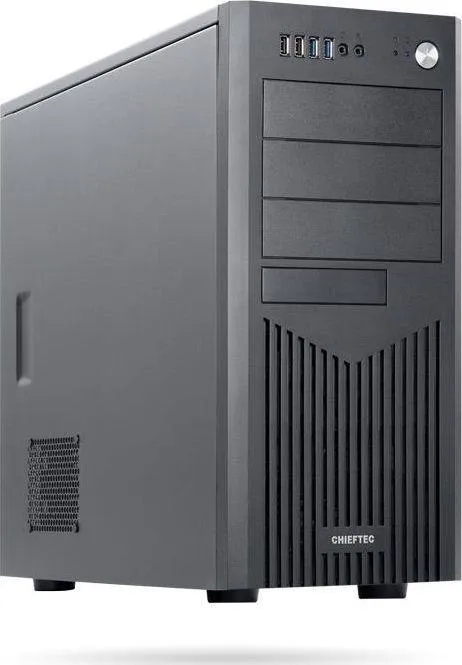 Kasë Chieftec Mini BD-25B-350GPB, Midi Tower - 1