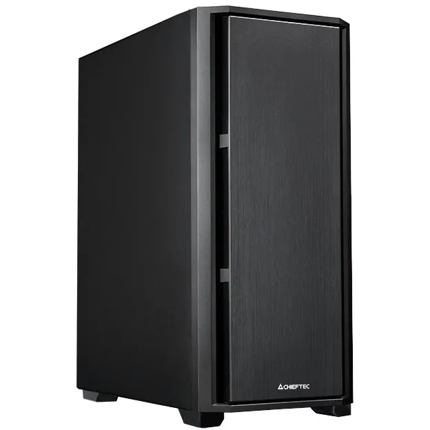 Kasë Chieftec Pro Midi Serie AS-02B-OP, Midi Tower, e zezë - 1