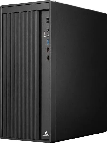 Kasë Chieftec UNI Series BS-20B-OP midi tower, micro ATX/Mini-ITX, e zezë - 18