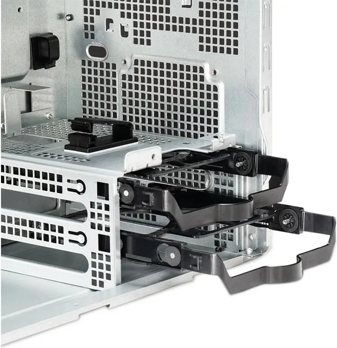 Kasë Chieftec UNI Series BS-20B-OP midi tower, micro ATX/Mini-ITX, e zezë - 6