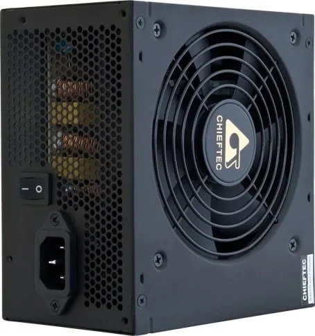 PSU Chieftec Task TPS-500S, 500 W, 80 PLUS Bronze, e zezë - 3