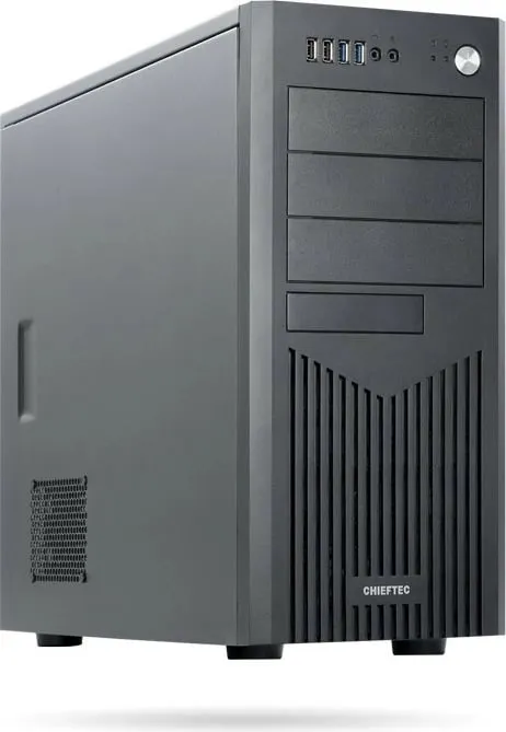 Kasë Chieftec BM-25B-OP, ATX, Mini-ATX, Mini-ITX, e zezë - 1