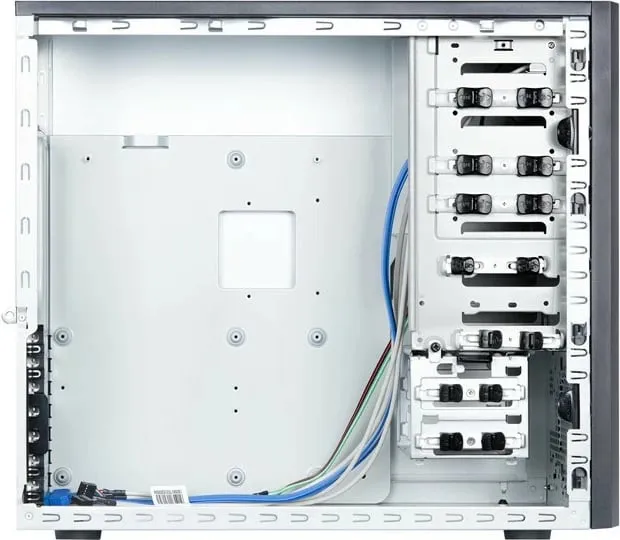 Kasë Chieftec BM-25B-OP, ATX, Mini-ATX, Mini-ITX, e zezë - 3