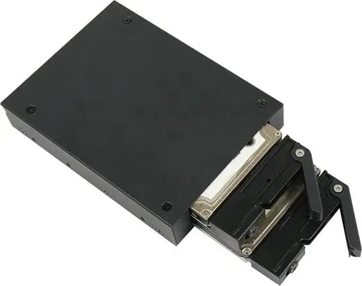 Rack për disk 2.5" Chieftec CMR-225, për kasë rrjeti/server, i zi - 1