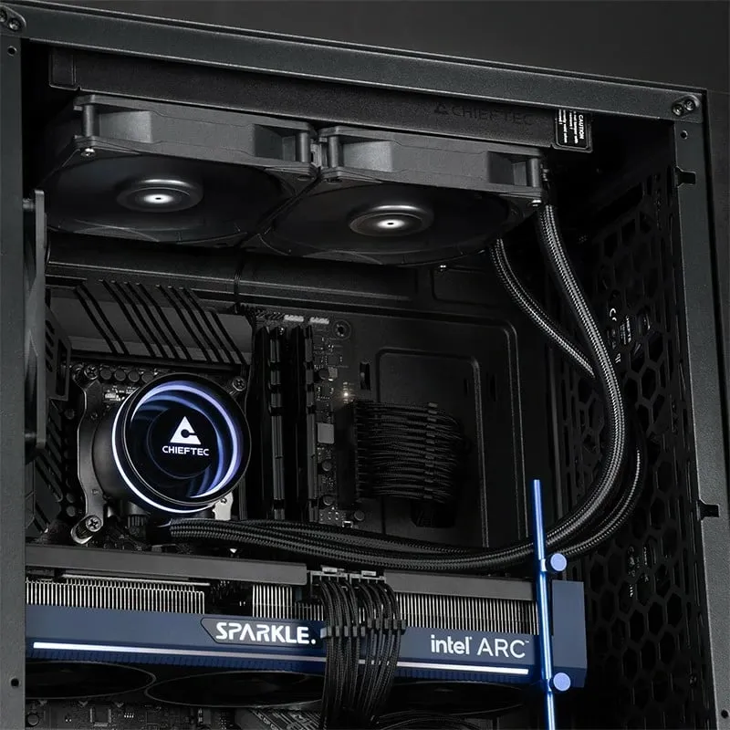Ftohës CPU Chieftec ICEBERG 240, ARGB, 240mm - 6
