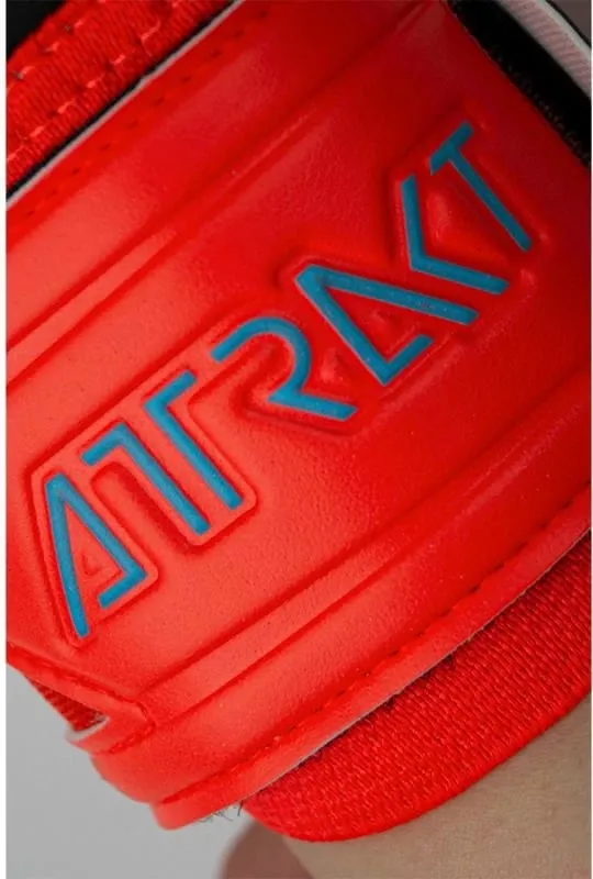 Doreza portieri Reusch Attrakt Gold X Evolution Cut Finger Support, latex Gold, të kuqe - 5