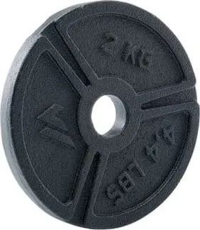 Pllakë peshe Martes Weight Plate 2kg, diametër 28mm, gri - 1