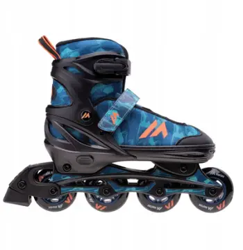 Patina inline Martes Galakty Jrb Jr, rrota PU, kushineta ABEC 7, të zeza