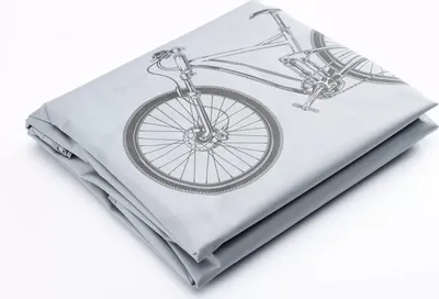 Mbulesë biçiklete ASOS Case, 206 x 120 cm, material PEVA, gri - 1