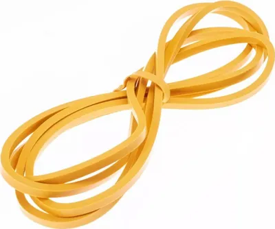 Shirit elastik POWERBAND, bandë rezistence e lehtë, 2.2–6.8 kg, latex - 1