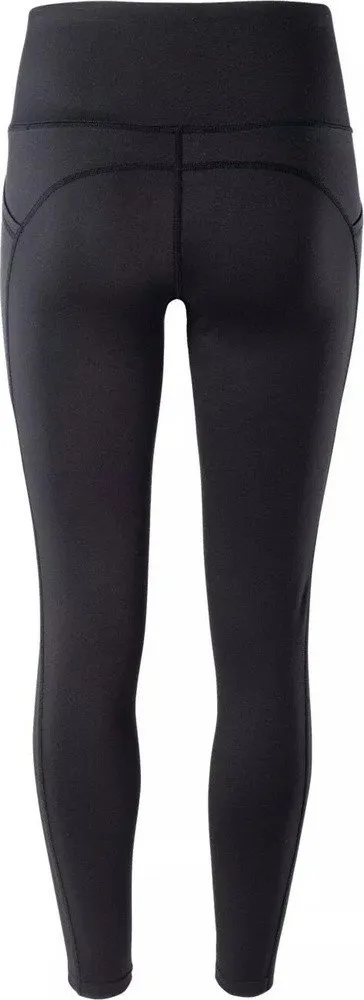 Leggings për gra Martes Lady Vika W, përditshëm dhe sport, poliestër elastan, të zinj - 3