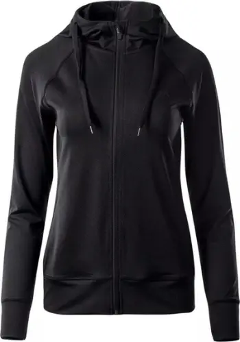 Bluza sportive Martes Lady Cyra, për femra, pambuk poliester, e zezë