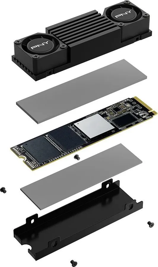 Disk SSD PNY CS3150, 1TB, M.2 2280 PCI-E x4 Gen5 NVMe 2.0 - 4