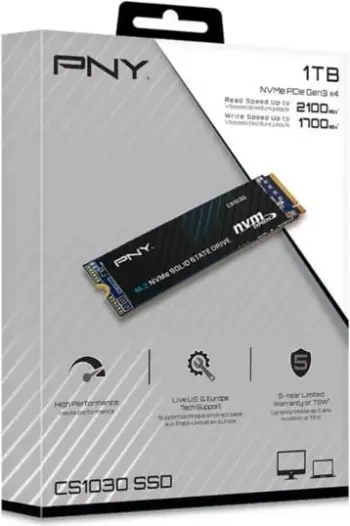 Disk SSD PNY CS1030, 1TB, M.2 2280 PCI-E x4 Gen3 NVMe