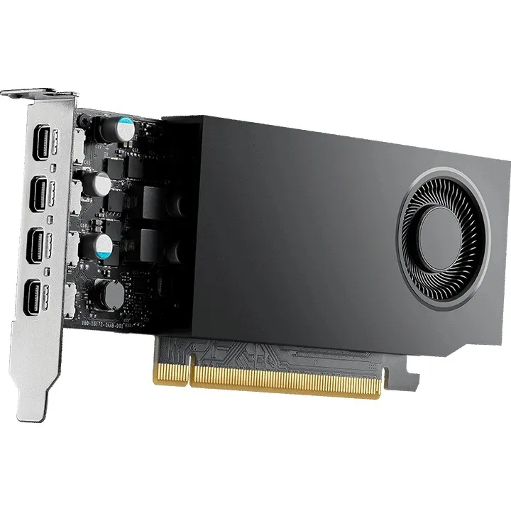 Kartelë grafike PNY Quadro RTX A400 4GB GDDR6 low profile e zezë - 1