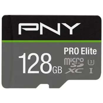 Kartë MicroSD PNY Pro Elite P-SDU128V31100PRO-GE, 128GB, Class 10