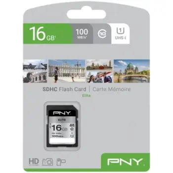 Kartë memorie PNY Elite MicroSDHC, 16GB