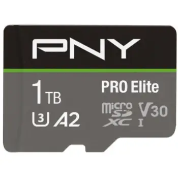 Kartelë microSD PNY PRO Elite 1TB + Adapter SD
