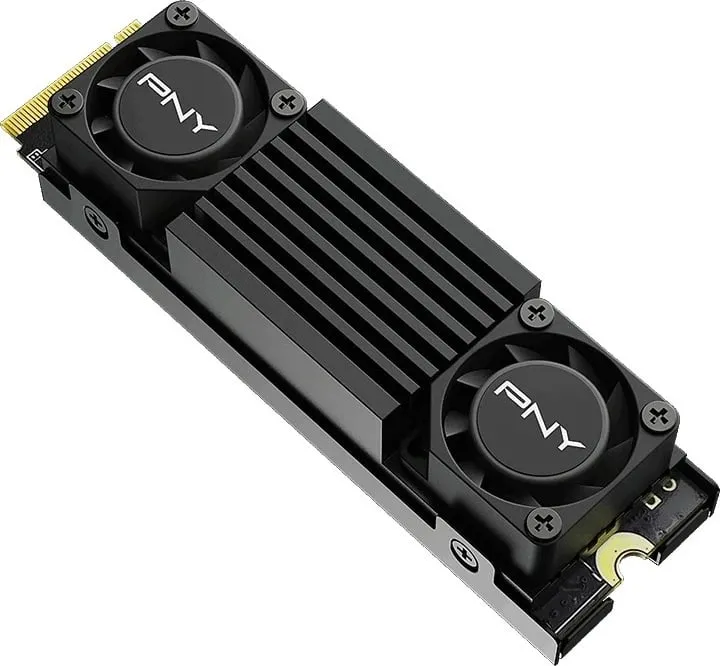 SSD M.2 PNY CS3150 2TB, PCIe 5.0, me heatsink, e zezë - 1