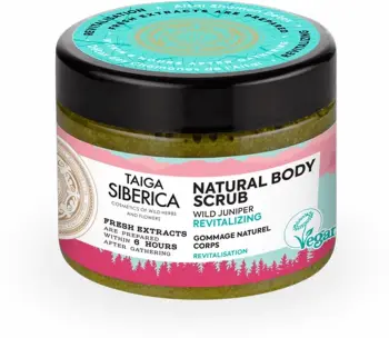 Skrab për trup Natura Siberica Wild Juniper Taiga Siberica, 300 ml