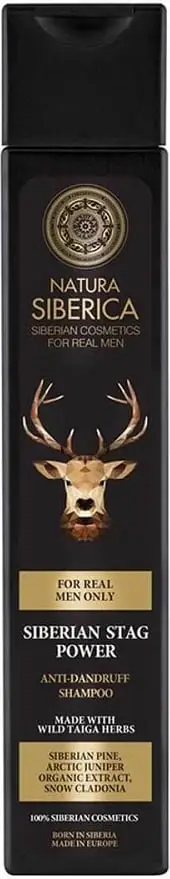 Shampo kundër zbokthit Natura Siberica Siberian Stag Power, 250 ml