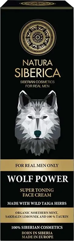 Krem për fytyrë Natura Siberica Wolf Power Super Toning, 50 ml