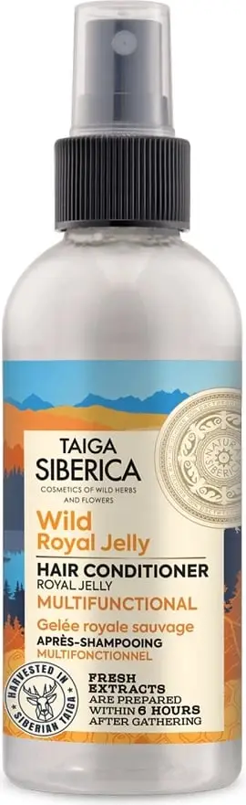 Balsami flokësh Natura Siberica Taiga Siberica Wild Royal Jelly, 170ml