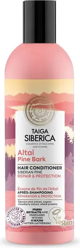 Balsam për flokë për femra Natura Siberica Taiga Siberica Altai Pine Bark, 270ml