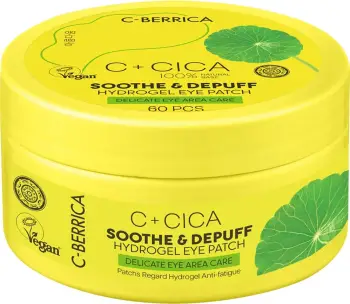 Patch për sy për femra Natura Siberica Cica C-Berrica Hydrogel, 60 copë