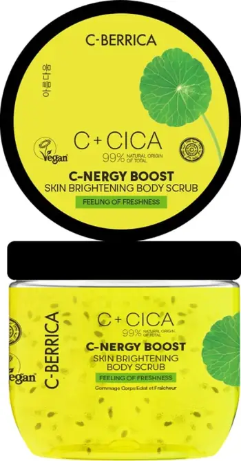 Peeling për trup Natura Siberica Cica C-Berrica Brightening për femra 200ml
